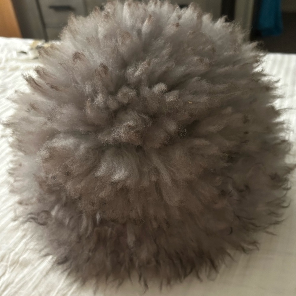 Rare Vintage Genuine Tuscan Lamb Skin Fur Hat, Made in Italy